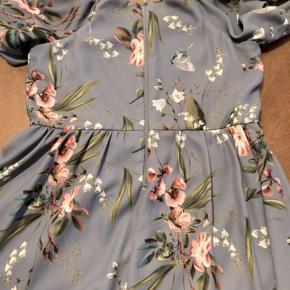 Girls floral butterfly dress - Picture 5 of 6